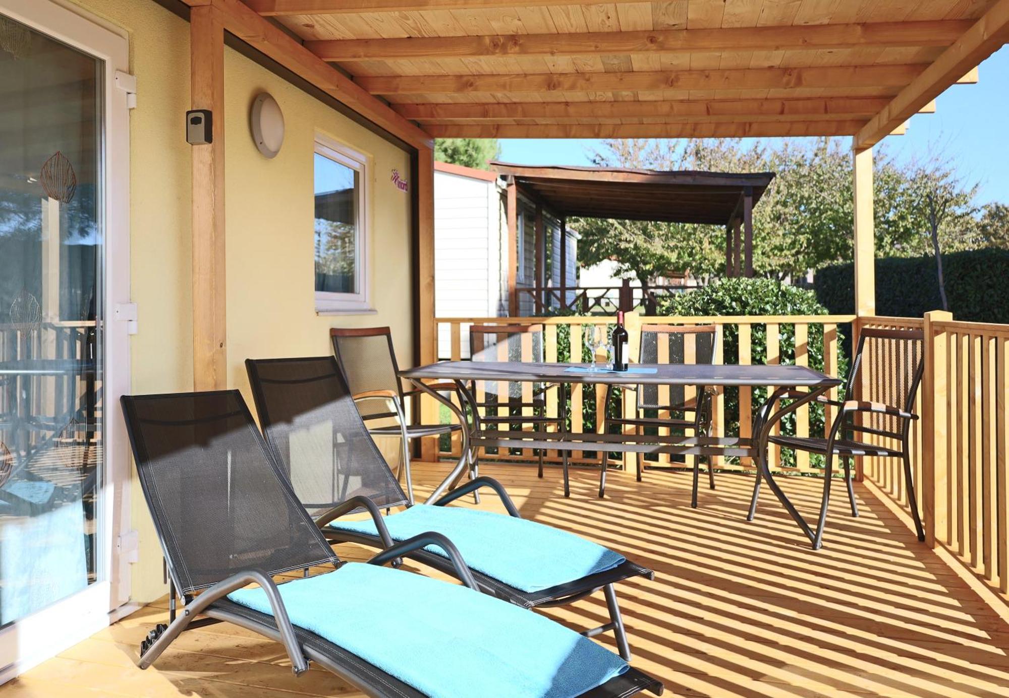 Panorama Mobile Homes In Camping Park Umag Exterior photo